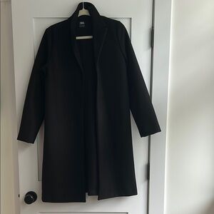 Zara Elegant Black Women's Coat